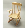 Giftmark Giftmark 1410N Child s Spindle Rocking Chair Natural 1410N